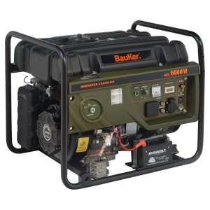 Generador Eléctrico 6000w (M: GG6300E) Bauker