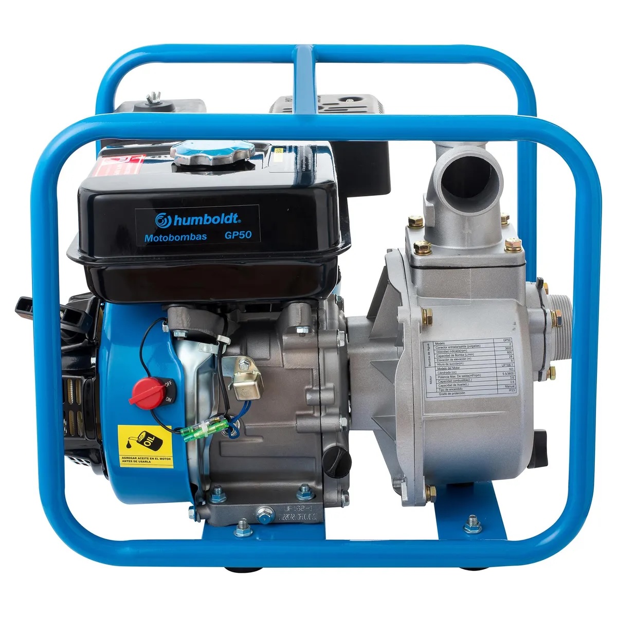 Motobomba a Gasolina 2 (M GP50) Humbolt - Imagen 3