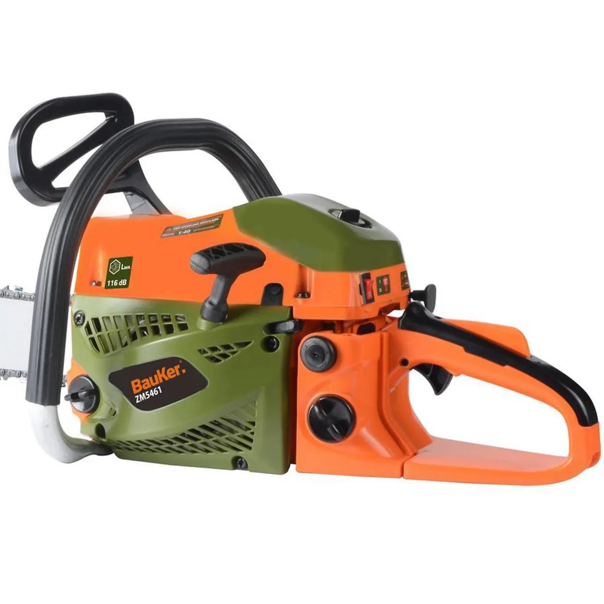 Motosierra combustión 54 cc (M ZM5461) Bauker - Imagen 3